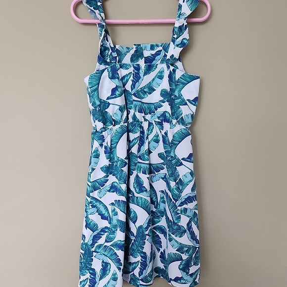 Joe Fresh Blue and White Sleeveless Sundress - Picture 1 of 4